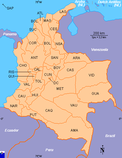 Provinces of Colombia