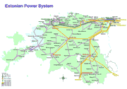 Electricity grid of Estonia