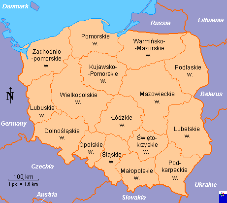 Administrative Regions of Poland