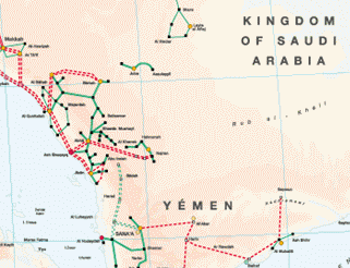 Yemen's Electricity Transmission Grid Thumbnail Map