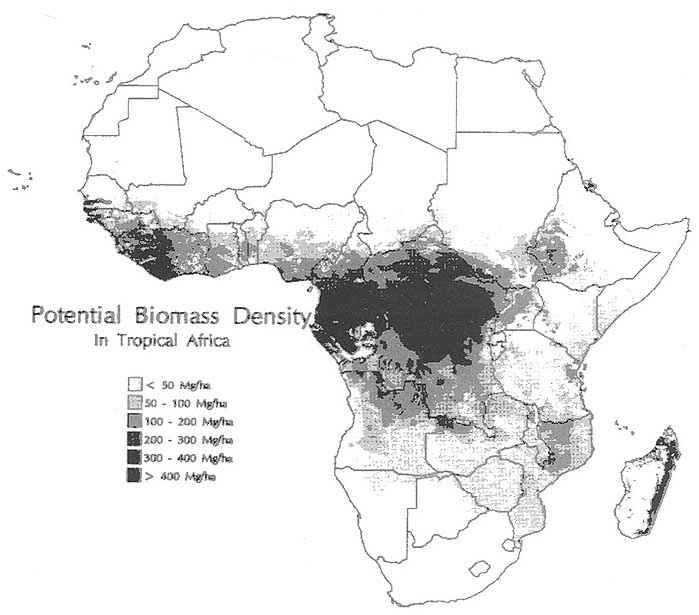 Potential Biomass Density Classes 