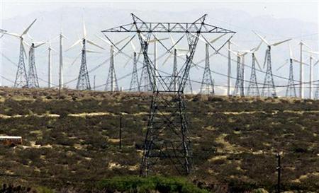 wind turbines